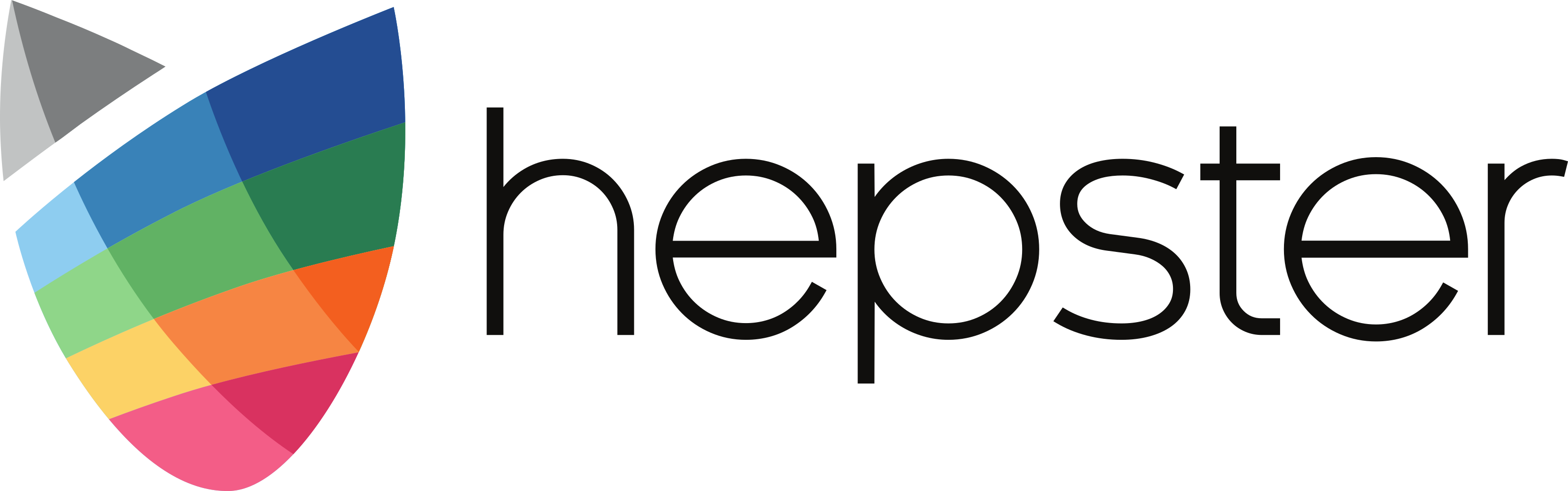 Logo hepster farbig